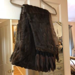 Mink Shawl Vintage 1950’s